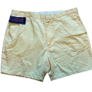 McGregor Men's Collector Edition Shorts, Yellow, Cotton Poly Blend, Size 40, NWT